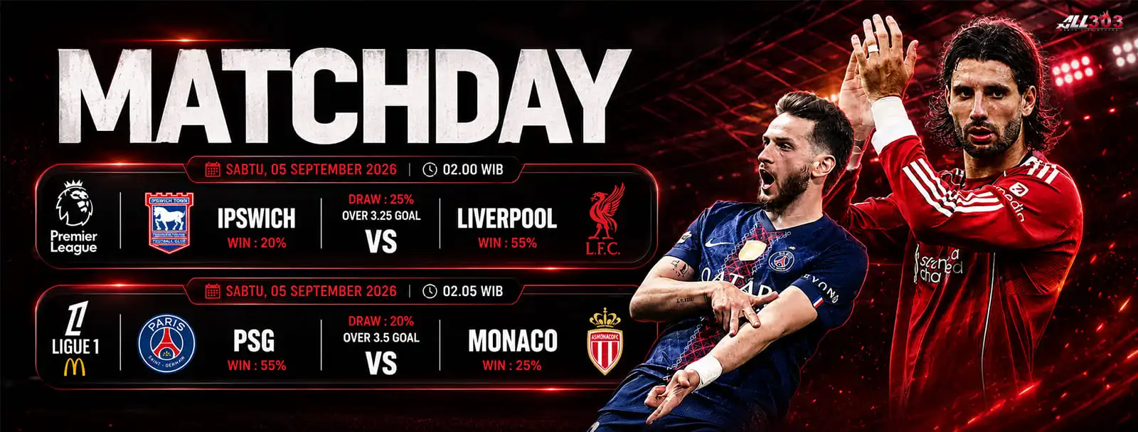 Matchday Harian (EVERYDAY)