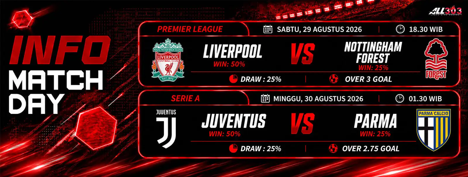 Matchday Harian (EVERYDAY)