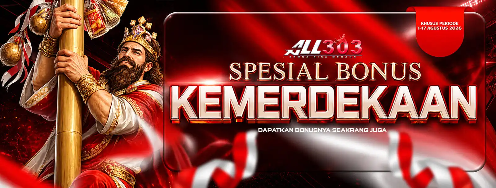BONUS KEMERDEKAAN ALL303
