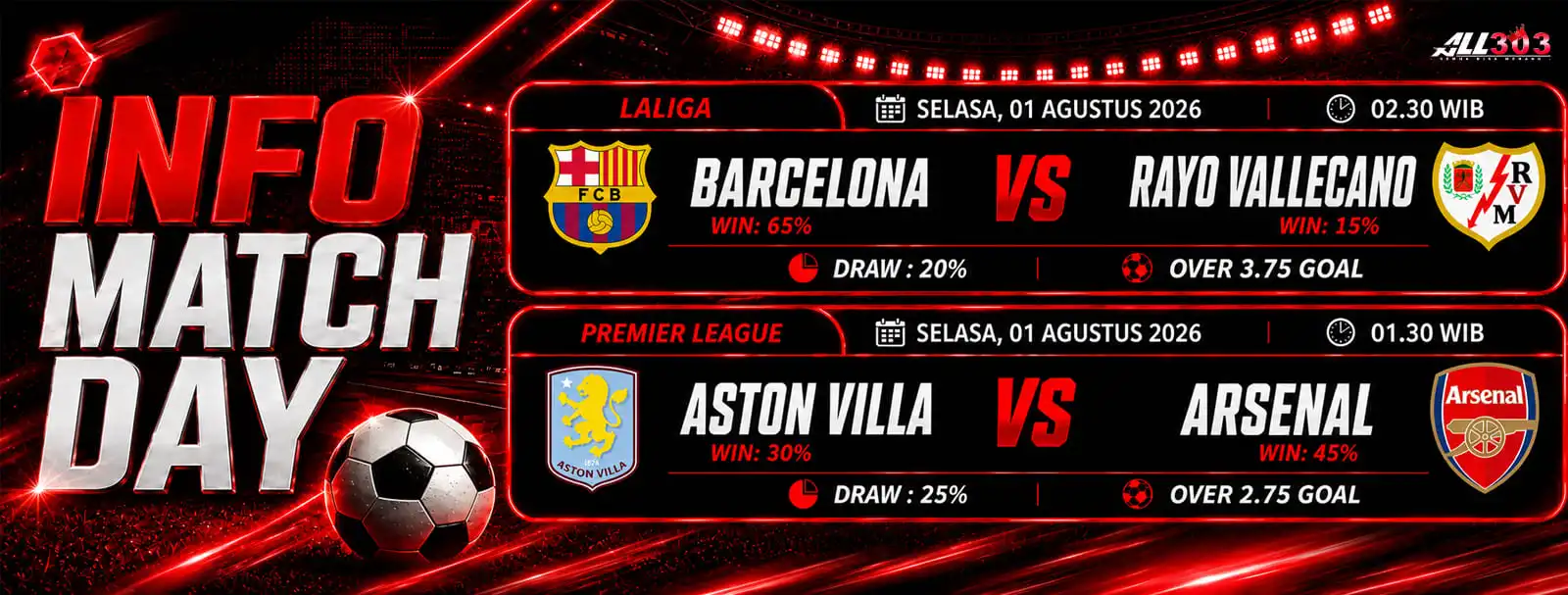 Matchday Harian (EVERYDAY)