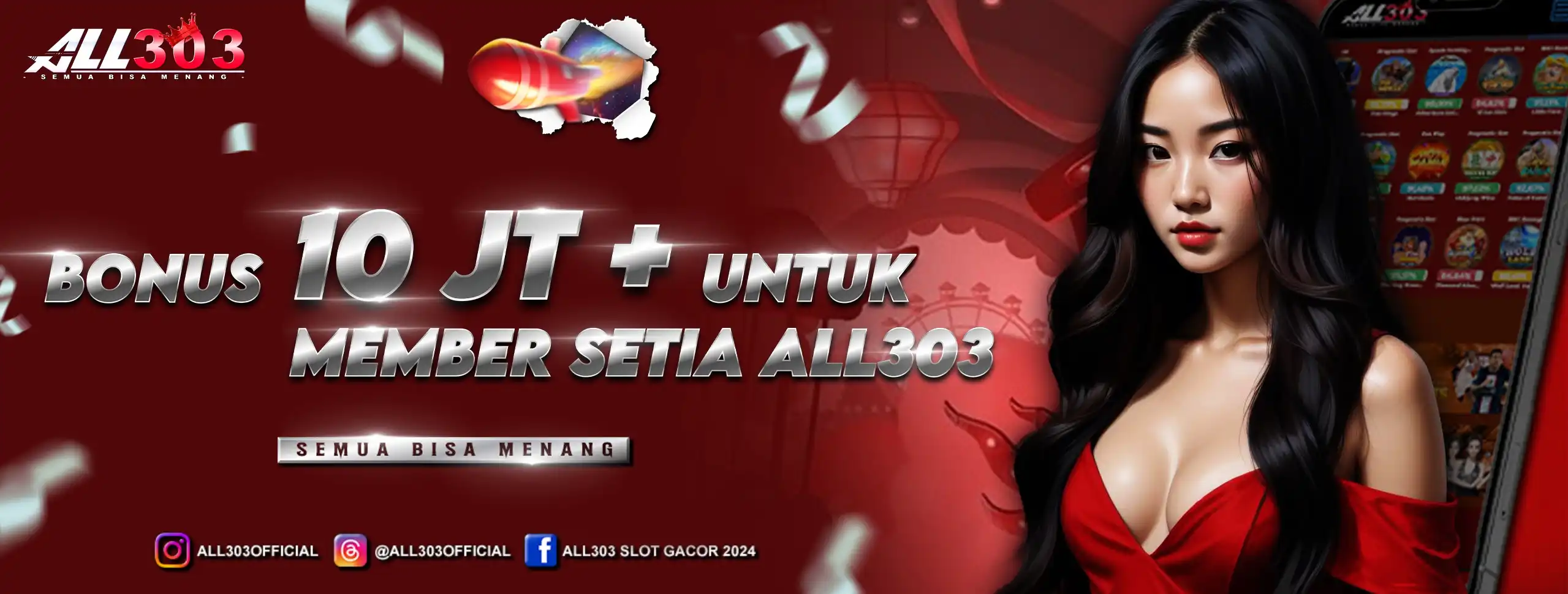 BONUS LOYALITAS MEMBER SETIA ALL303