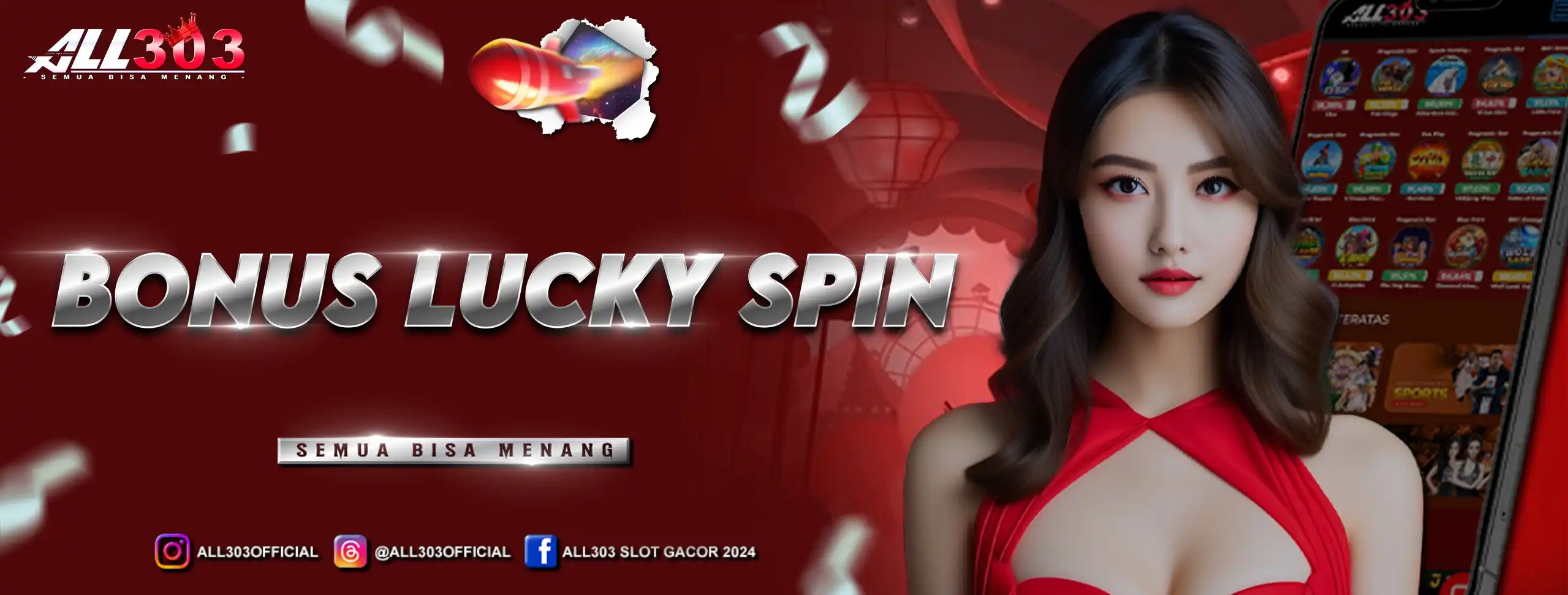 BONUS LUCKY SPIN ALL303