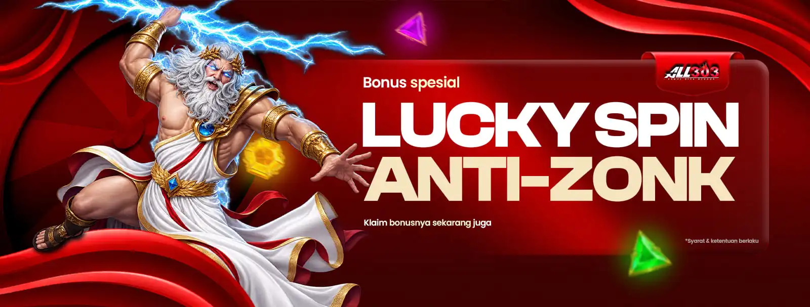 Event Lucky Spin Anti ZOnk