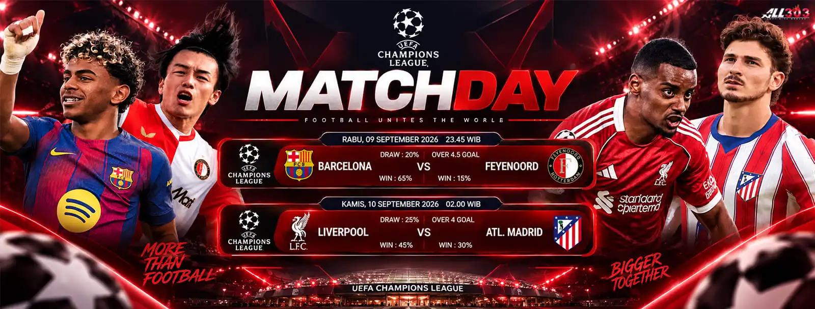 Matchday Harian (EVERYDAY)