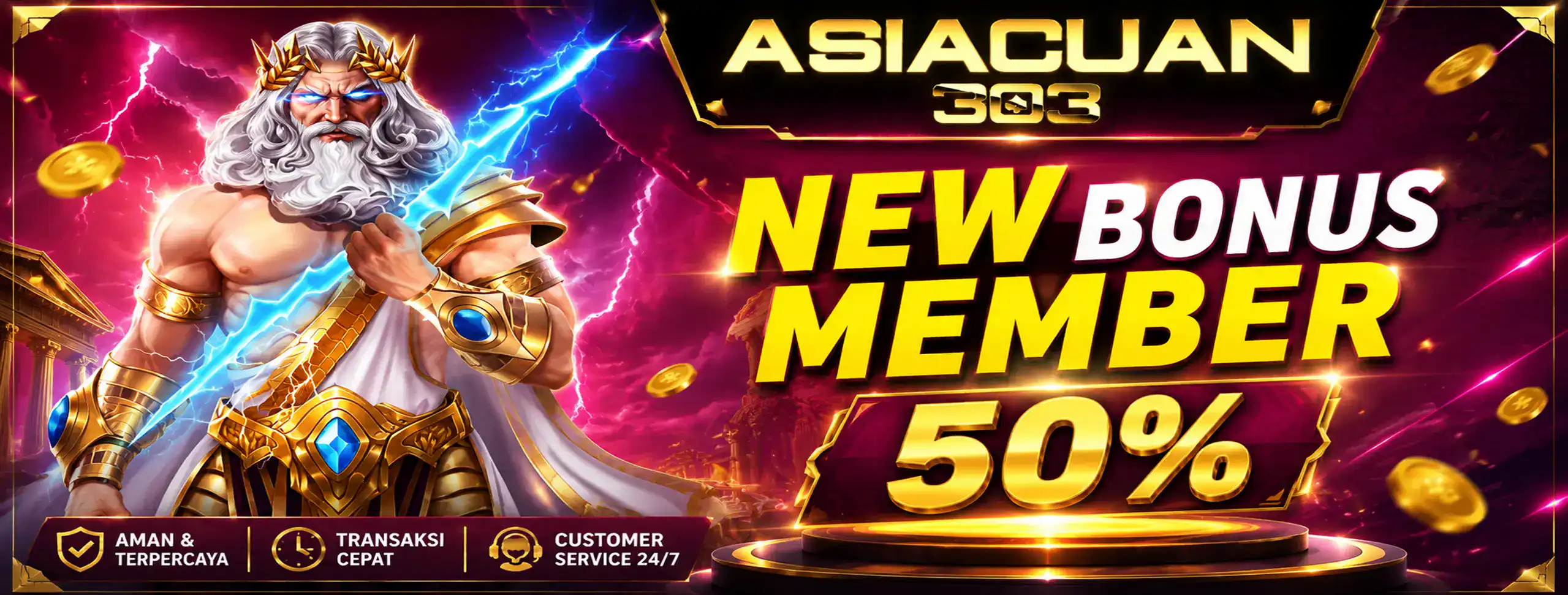 NEW MEMBER 50%