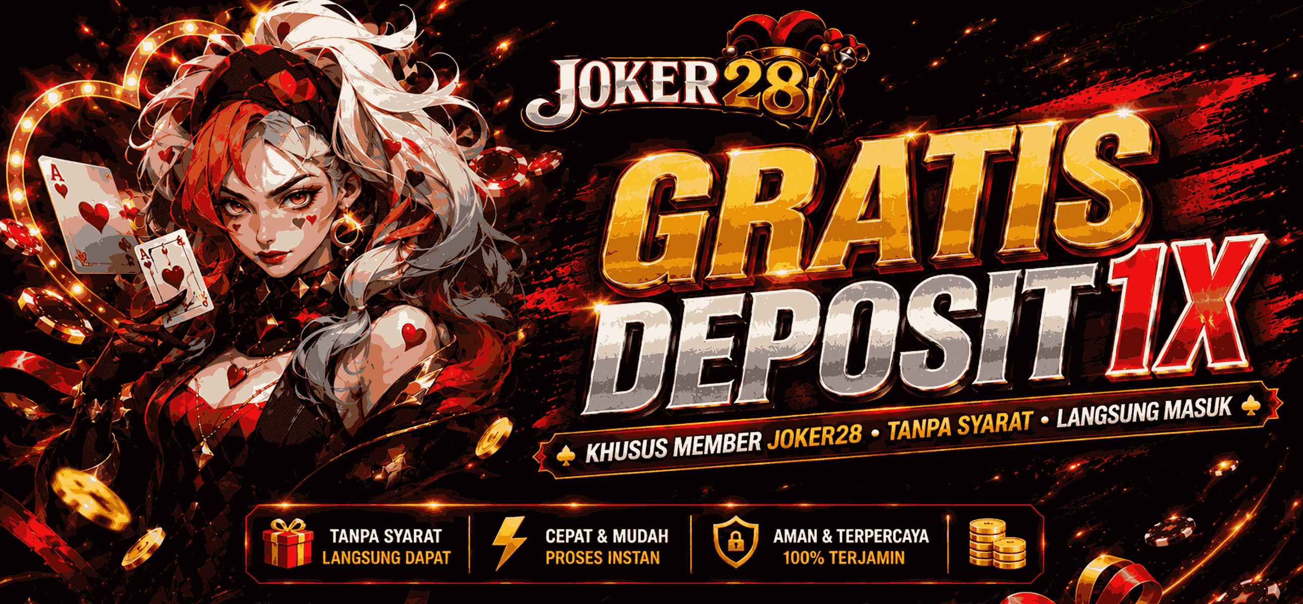 GRATIS 1X DEPOSIT