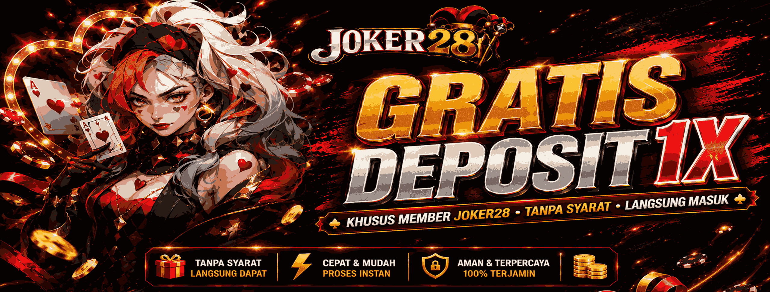 GRATIS 1X DEPOSIT