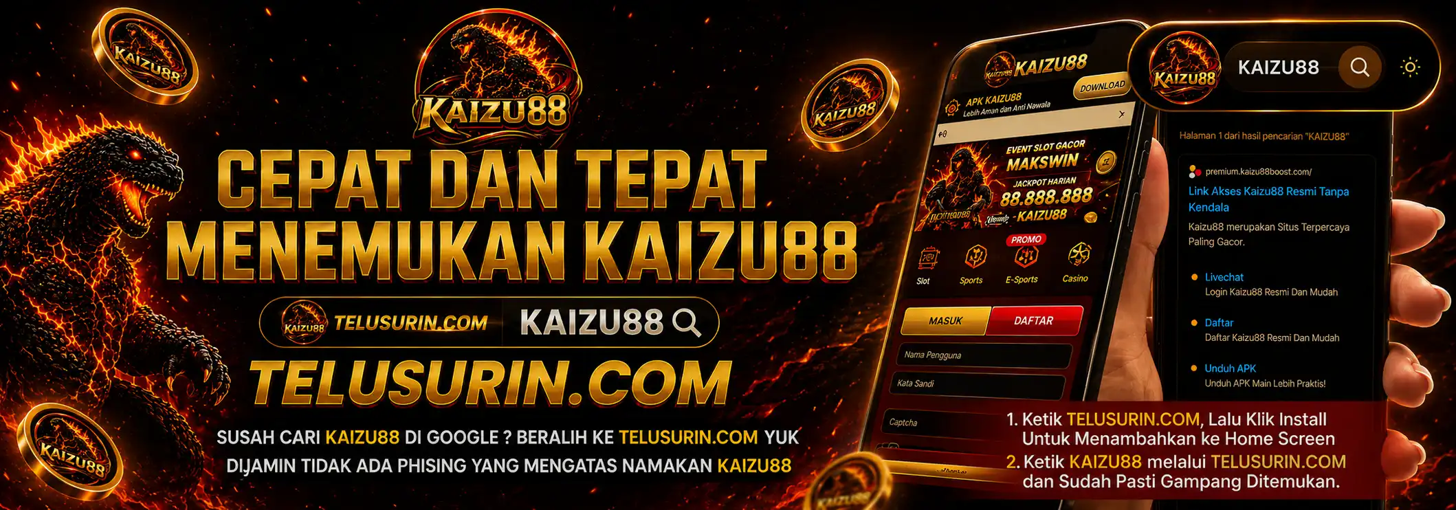 TELUSURIN KAIZU88