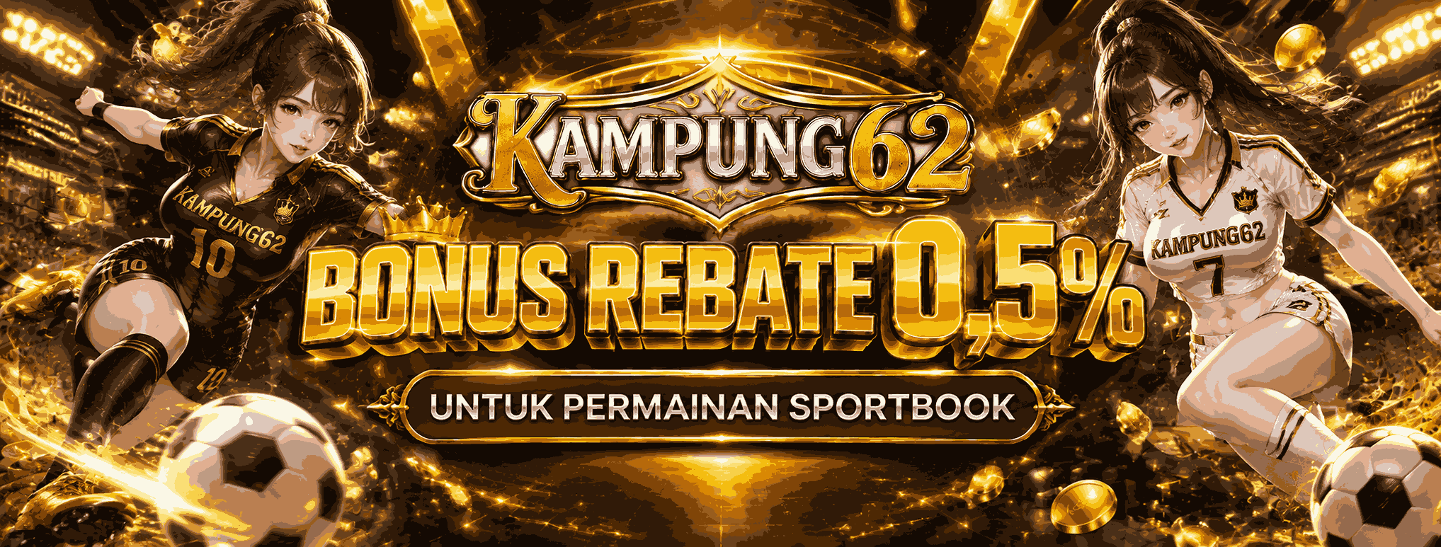BONUS REBATE 0,5% Sportbook