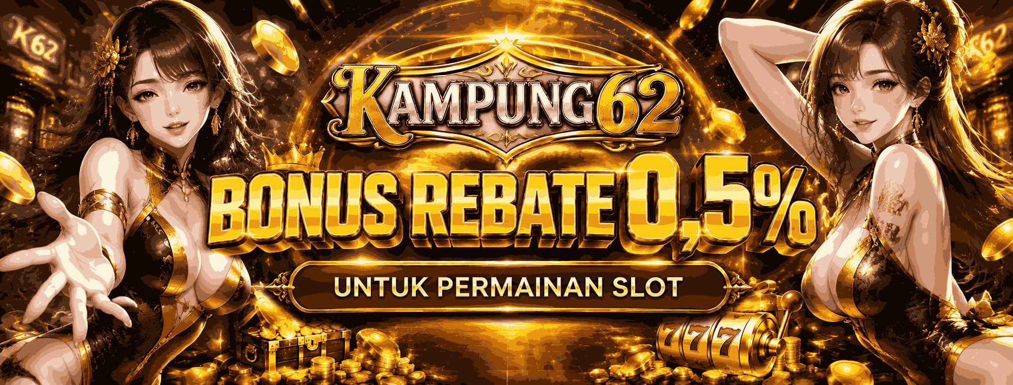 BONUS REBATE 0,5% SLOT