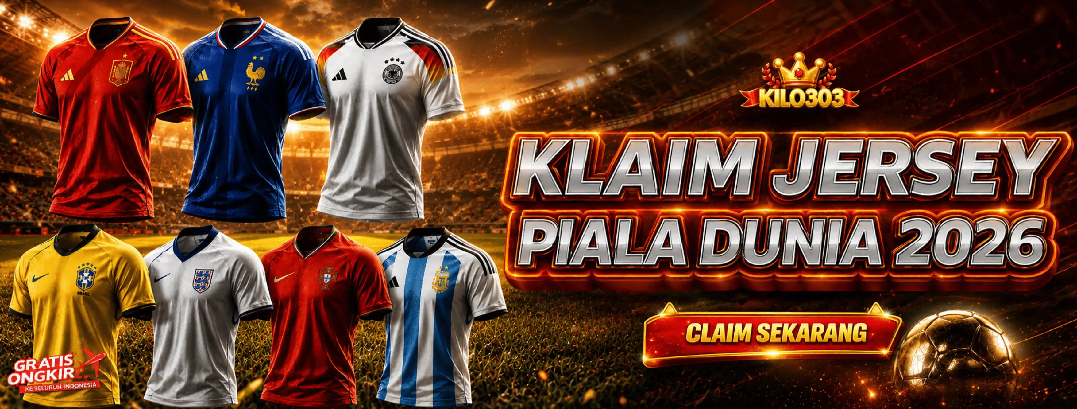 KLAIM JERSEY BOLA KILO303