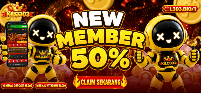 BONUS NEW MEMBER 50% KHUSUS SLOT