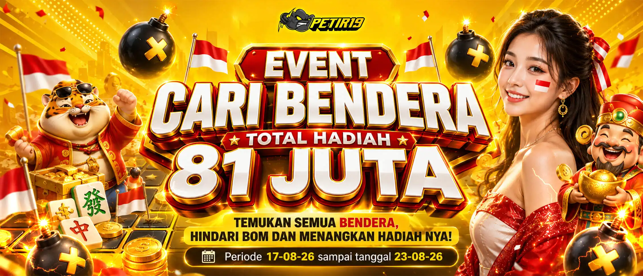 Cari Bendera Total Hadiah 81 Juta