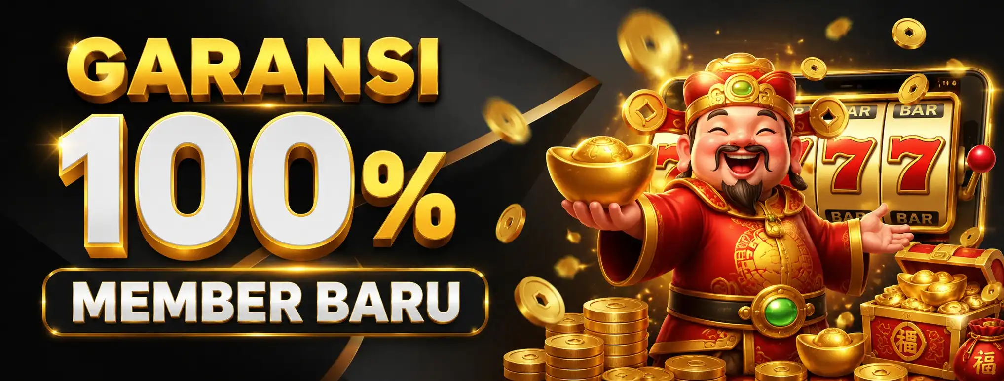 GARANSI 100% MEMBER BARU