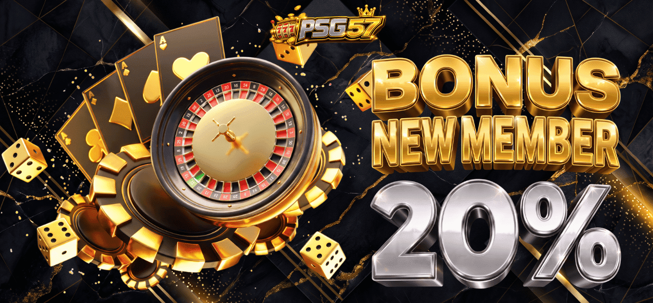 BONUS MEMBER BARU 20% LIVE CASINO