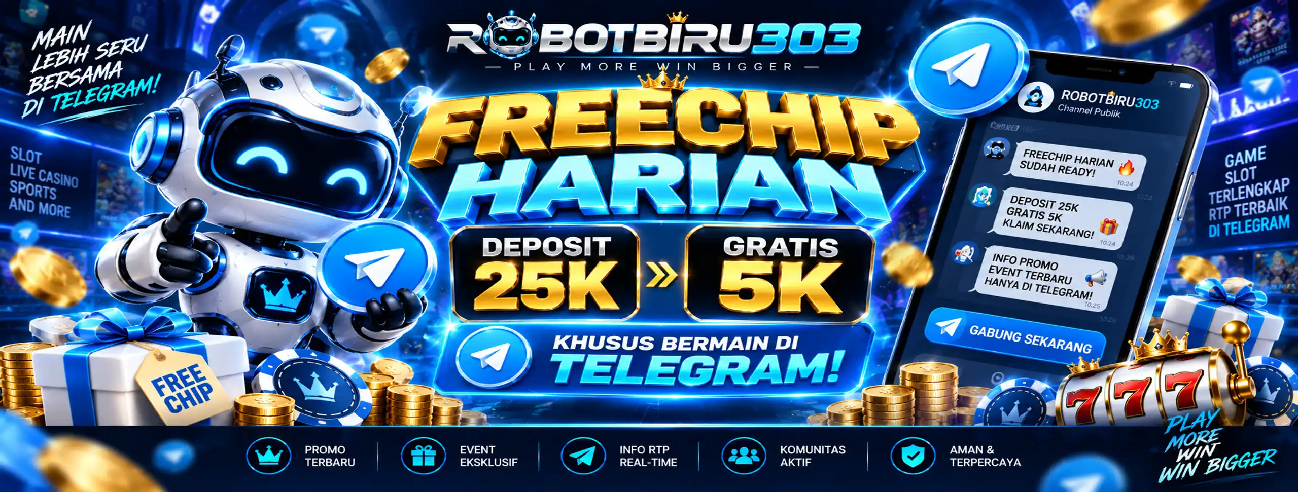 FREECHIP MAIN DI TELEGRAM