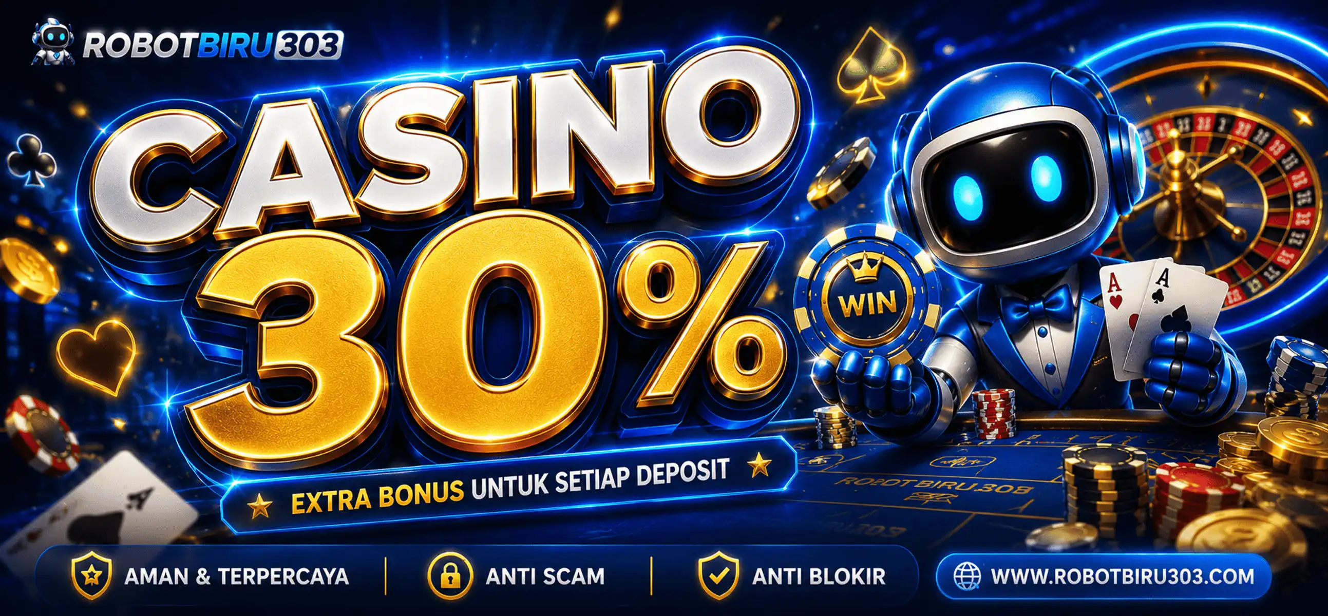 BONUS CASINO 30%